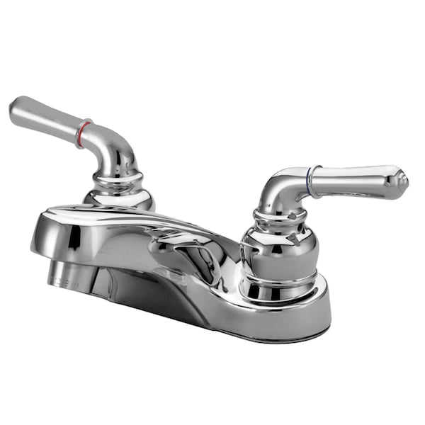 4" Centerset Bathroom Faucet, Chrome